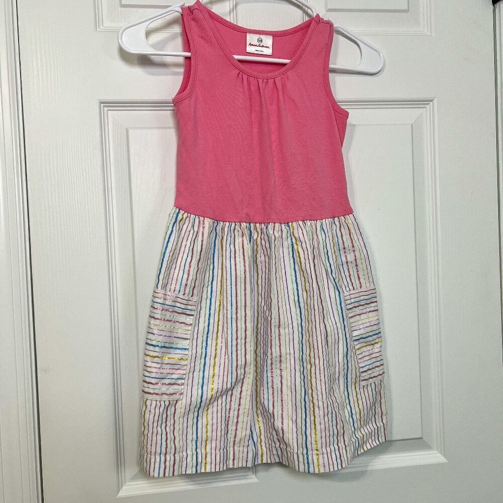 Hanna Andersson Shimmery Playdress Size 130cm/ US 8